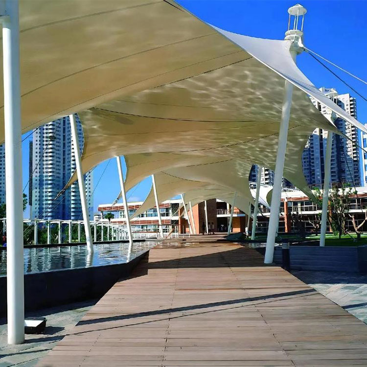 营山县膜结构景观棚