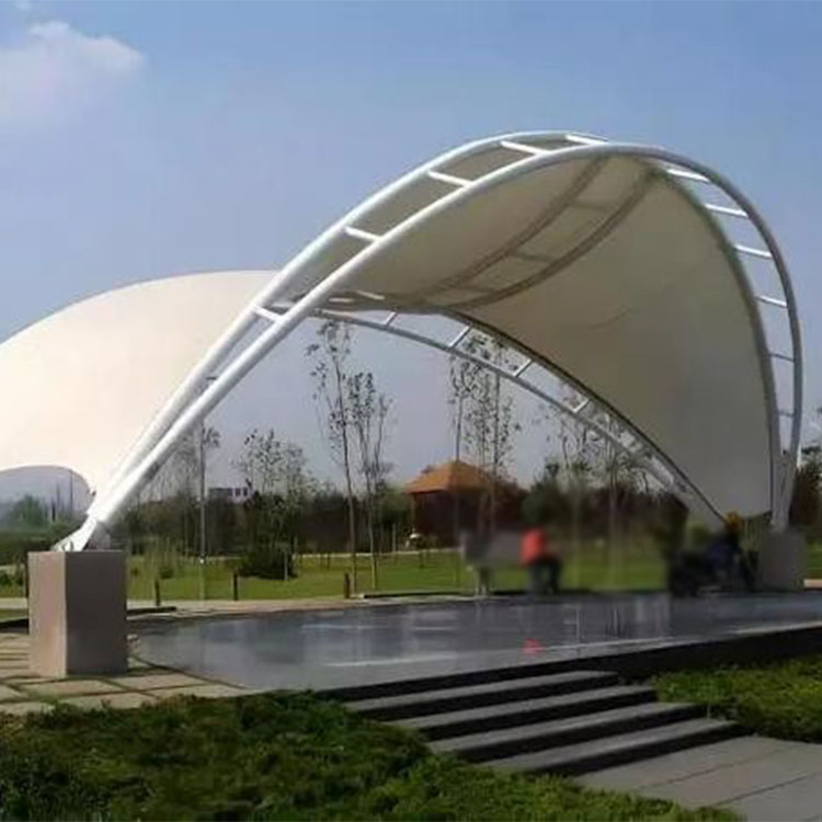 营山县膜结构景观棚